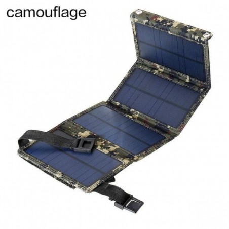 Foldable USB Solar Panel Portable Flexible Small Waterproof 5V