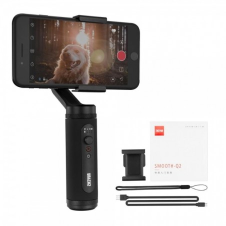 Zhiyun Smooth Q2 Smartphone Gimbal 3-Axis Stabilizer Pocket Size