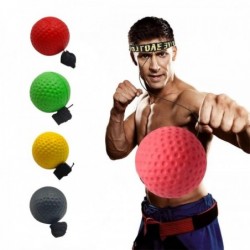 Head-mounted boxing ball, training, eye reaction.